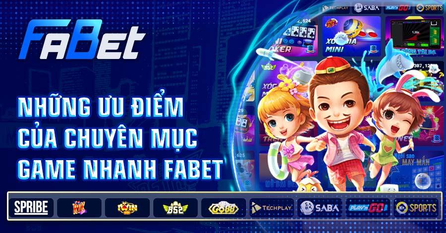 Tổng hợp ưu điểm của chuyên mục game FABET 